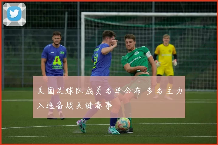 美国足球队成员名单公布 多名主力入选备战关键赛事